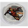 Image 1 : MARVEL "IRONMAN" 999 SILVER 1-OZ COLLECTIBLE COIN