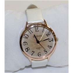BAISDN WOMENS WATCH WITH WHITE STRAP
