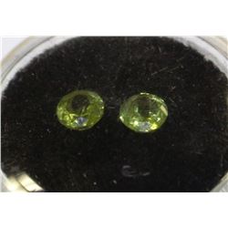 2PCS GREEN CITRINE