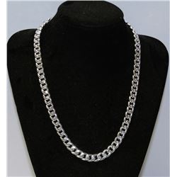 MENS SILVER CHAIN 24"