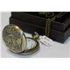 Image 1 : BRONZE BULL POCKET WATCH