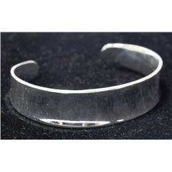 WIDE SILVER WOMENS BRACELET