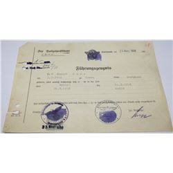1938 NAZI DOCUMENT