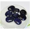 Image 1 : NATURAL BLUE SAPPHIRE - 8 PIECES 54CT