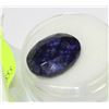 Image 1 : NATURAL BLUE SAPPHIRE - 17CT