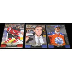 CONNOR MCDAVID HOCKEY CARDS X3