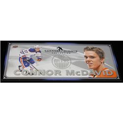 UPPERDECK CONNOR MCDAVID COLLECTOR CARD PLATE