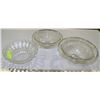 Image 1 : LOT OF GLASS BOWLS