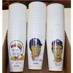 BOX OF COLLECTIBLE SLURPEE CUPS