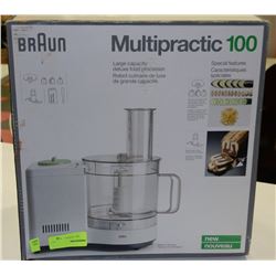 BRAUN DELUXE FOOD PROCESSOR