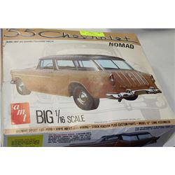 55 CHEVROLET NOMAD UNASSEMBLED  HOBBY KIT