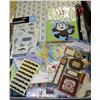 Image 1 : BOX OF FULL OF SCRAPBOOKING ITEMS