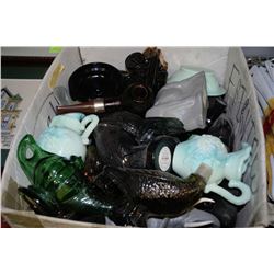 BOX OF AVON COLLECTIBLES