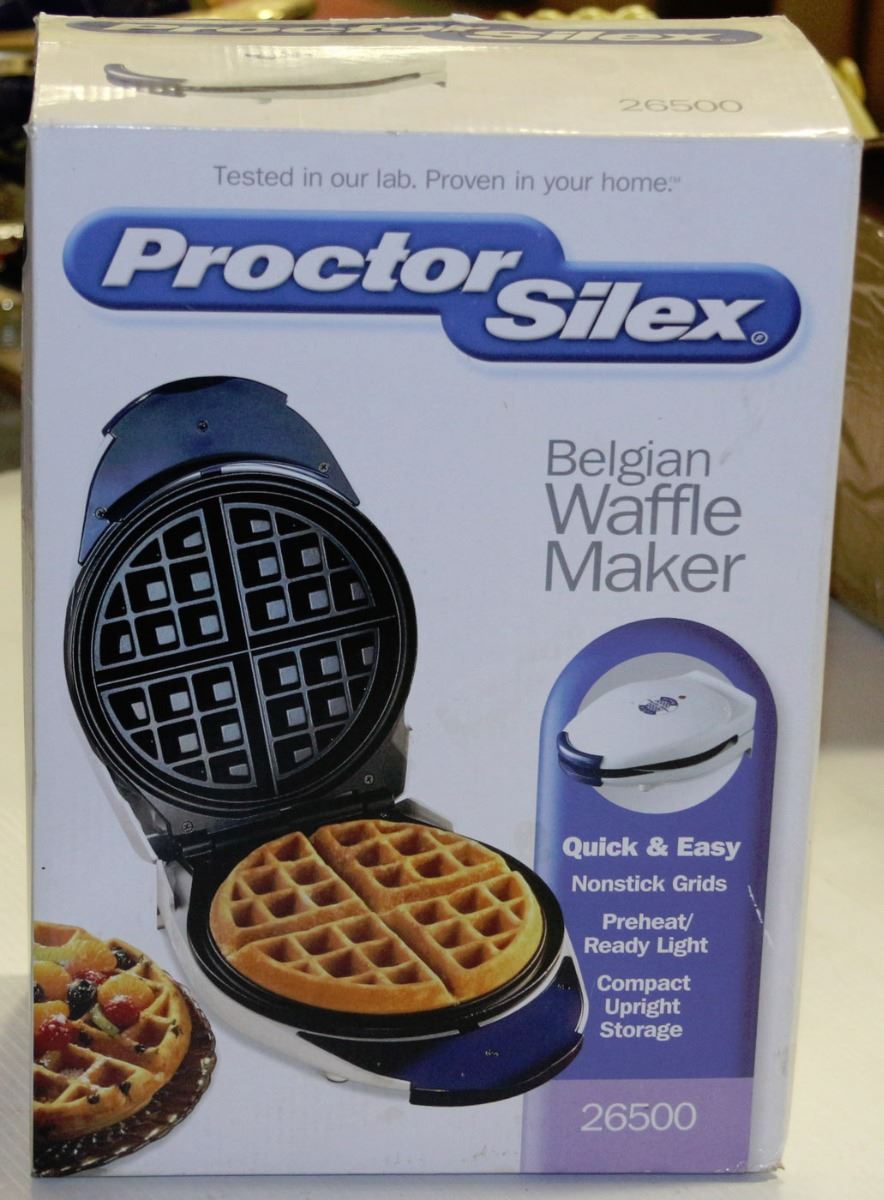 how to use a proctor silex waffle maker