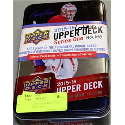 UPPERDECK 2015-16 SERIES ONE HOCKEY CARDS W/O