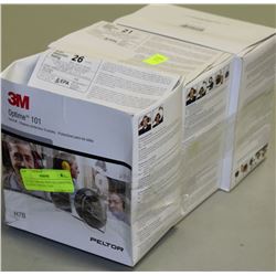 LOT OF 3 BRAND NEW 3M EARMUFFS HEARING PROTECTION