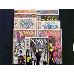 LOT OF 9 X-MEN VINTAGE COMICS