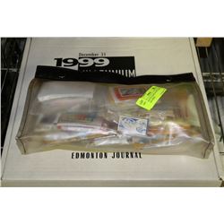 PACKAGE OF STAMPS & POST CARDS RANGING FROM