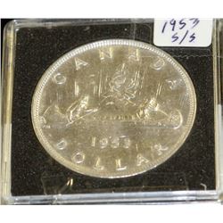 1953 CANADIAN SILVER DOLLAR