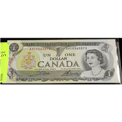 1973 $1 CANADIAN UNCIRCULATED NOTES