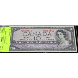 1954 $10 BANK NOTE CANADIAN