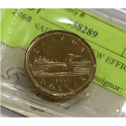 2003 CANADA MS-64 NEW EFFIGY $1