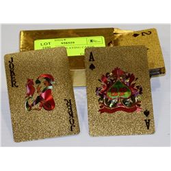 24K GOLD FOIL PLAYING CARDS