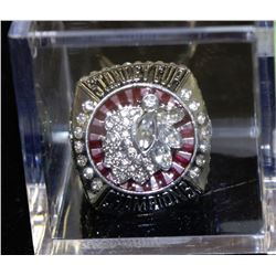JONATHAN TOEWS STANLEY CUP REPLICA RING