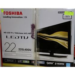 22" TOSHIBA HD TV