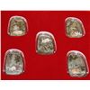 Image 1 : 2011 YEAR OF THE RABBIT ELECTROPLATED COIN SET