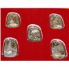 Image 1 : 2011 YEAR OF THE RABBIT ELECTROPLATED COIN SET
