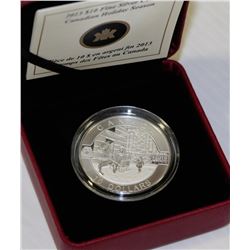 2013 FINE SILVER RCM ISSUED OH CANADA $10 CANADIAN