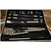 Image 1 : 16-PC BBQ SET IN METAL CASE