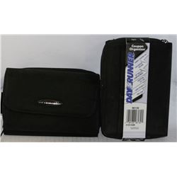 LOT OF 2 DAY RUNNER COUPON ORGANIZER