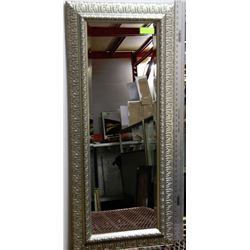 SILVER FRAMED DRESSING MIRROR