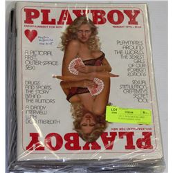 BUNDLE OF 5  PENTHOUSE AND PLAYBOY MAGAZINES 1970-