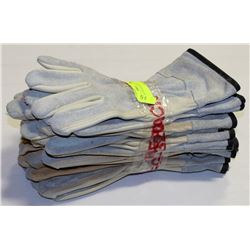 BUNDLE OF 6 ROPER/WELDING GLOVES