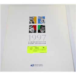 1997 COMPLETE STAMP YEARBOOK WITH ALL STAMPS