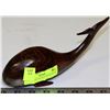 Image 1 : SOLID WOOD HAND CARVED WHALE