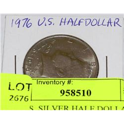 1976 U.S. SILVER HALF DOLLAR