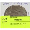 Image 1 : 1971 U.S. SILVER DOLLAR
