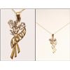 Image 1 : #8-10KT YELLOW GOLD NECKLACE (1.158G) WITH LOVE