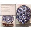 Image 1 : #14-STERLING SILVER TANZANITE RING WITH COA