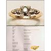 Image 1 : #39-14KT-18KT YELLOW GOLD DIAMOND RING WITH COA