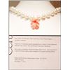 Image 1 : #44-STERLING SILVER PEARL NECKLACE WITH COA