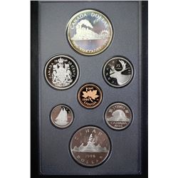 1986 DOUBLE DOLLAR SET WITH SILVER DOLLAR