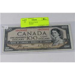 1954 $100 DEVILS FACE COYNE/TOWERS