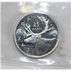 Image 1 : 1965 CANADIAN SILVER 25 CENTS ICCS GRADED