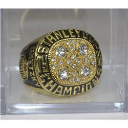 1988 WAYNE GRETZKY STANLEY CUP REPLICA RING