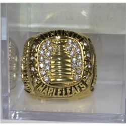 TIM HORTON MAPLE LEAFS STANLEY CUP REPLICA RING